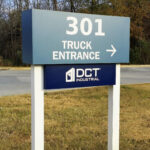 Post & Panel - DCT Industrial - Directional Sign